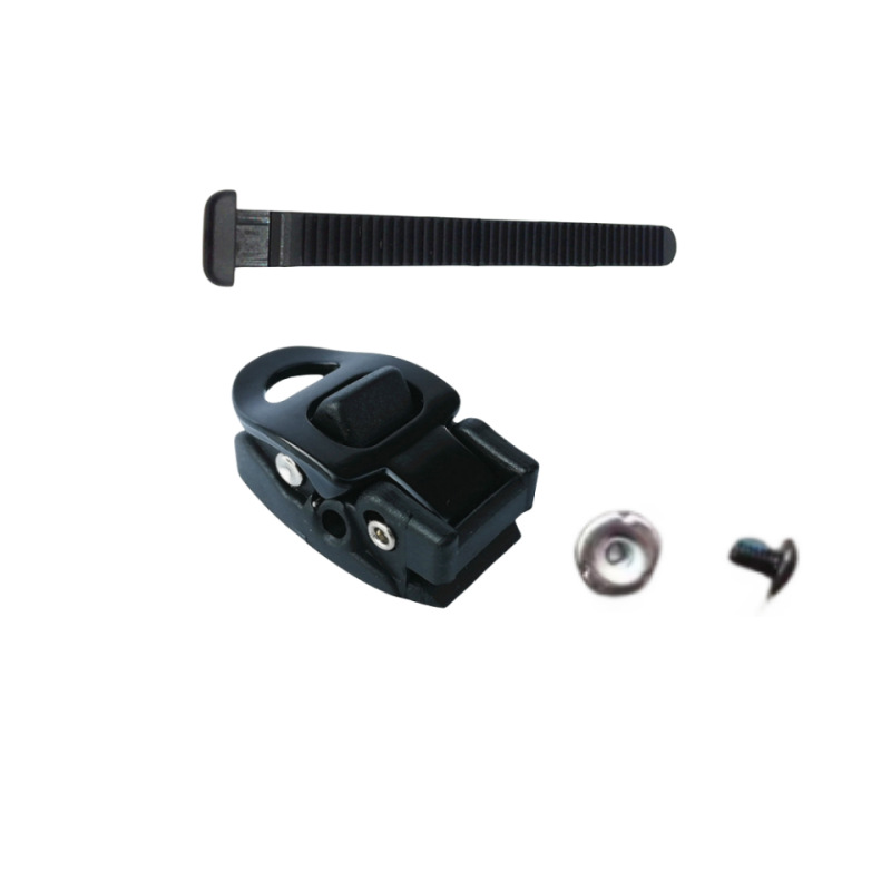 T-BAND FULL BLACK + HEART FULL BLACK BARBS + ONE SCREW EACH (SET)